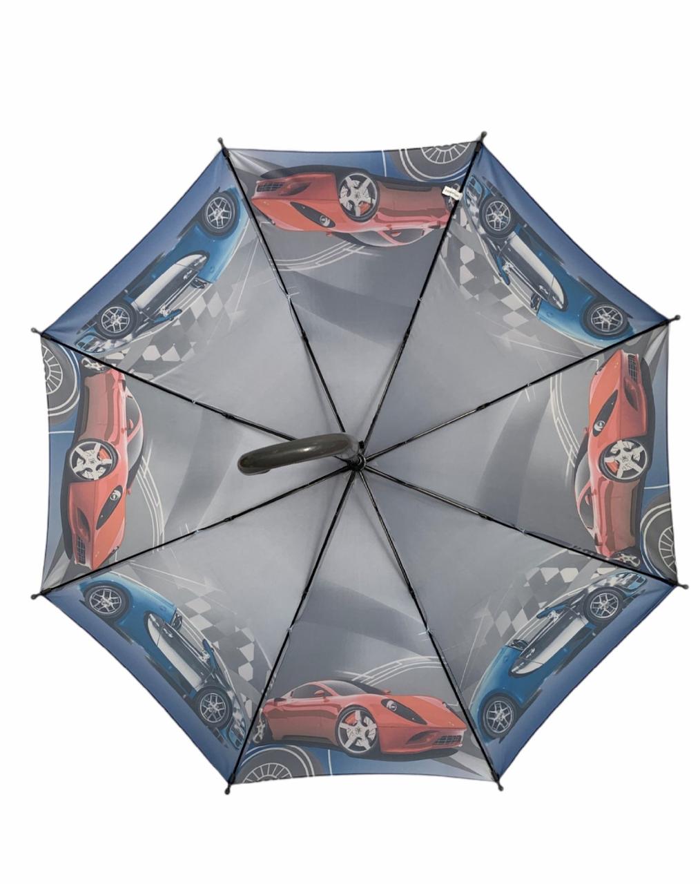 Дитяча парасолька-палиця напівавтомат The Best 88 см різнобарвна - фото 3