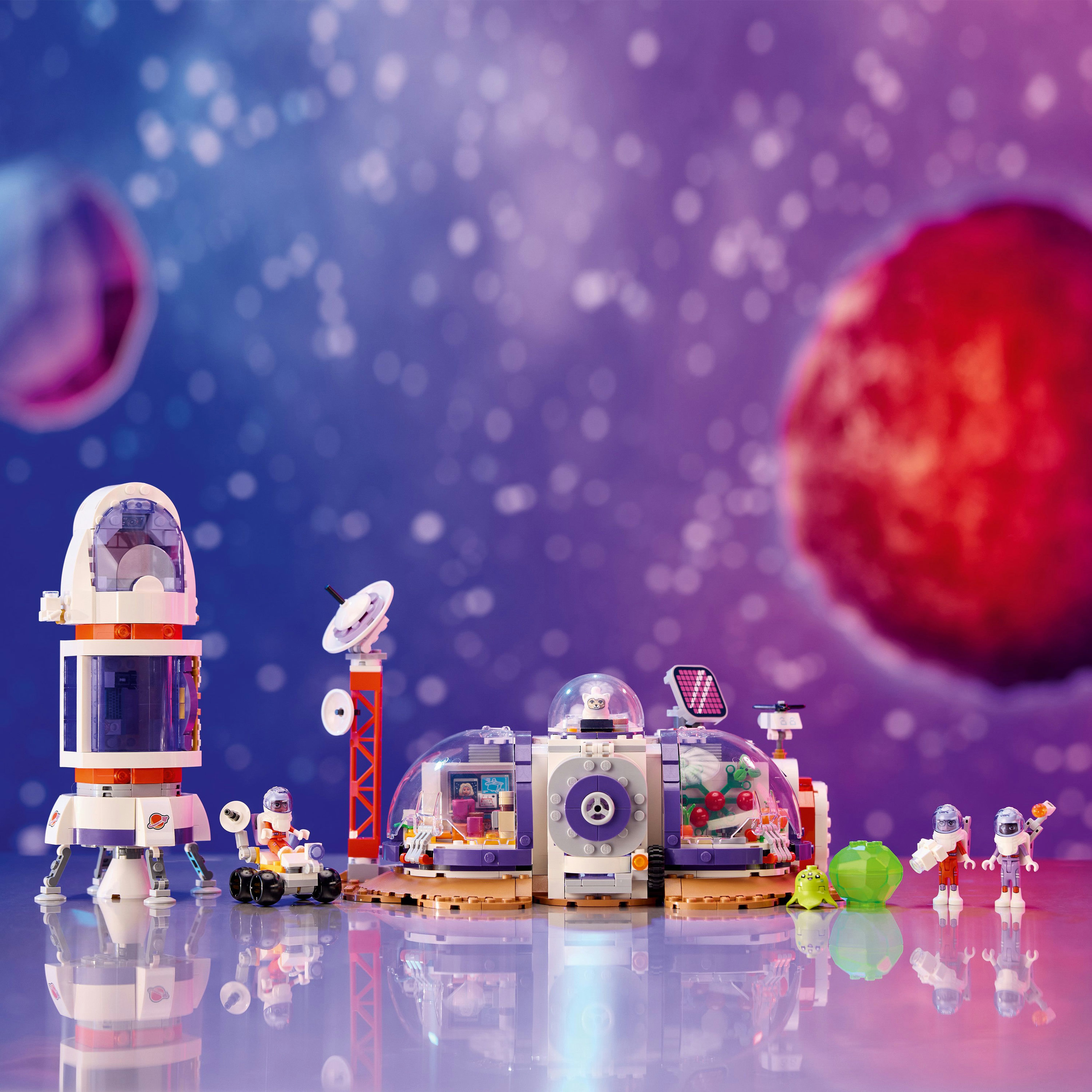 Конструктор LEGO Friends Космическая база на Марсе и ракета 981 детали (42605) - фото 5
