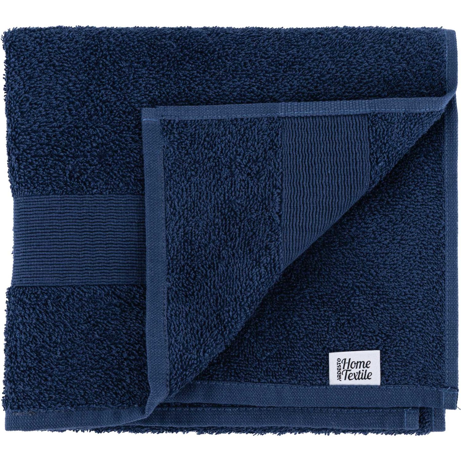 Полотенце махровое Ardesto Benefit, 140х70 см, темно-синее (ART2470DB) - фото 6