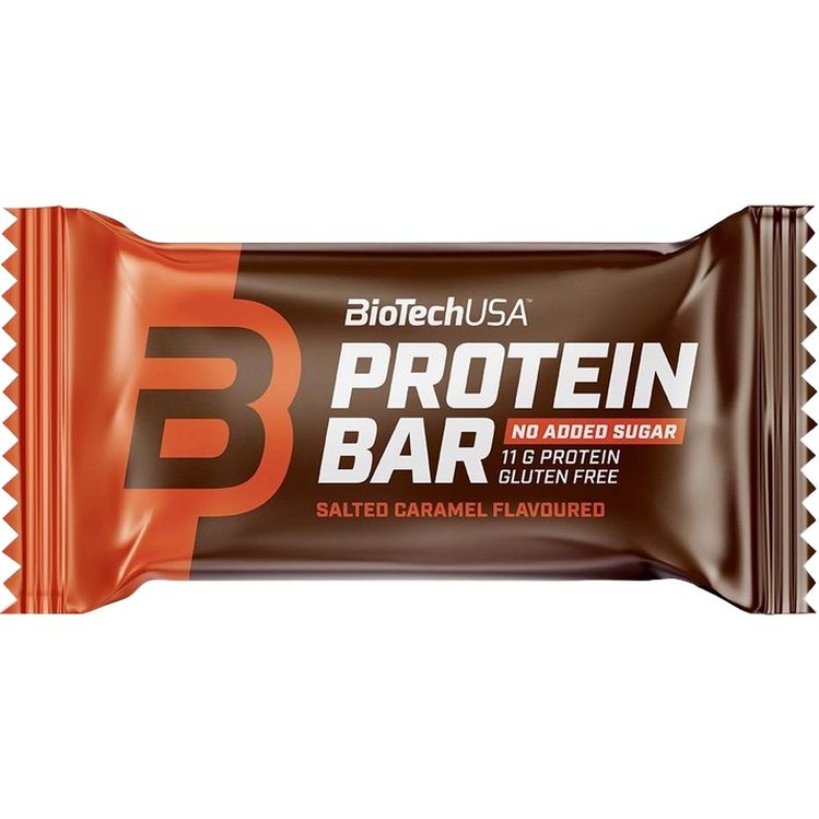Протеїновий батончик BioTech Protein Bar Salted Caramel 35 г - фото 1