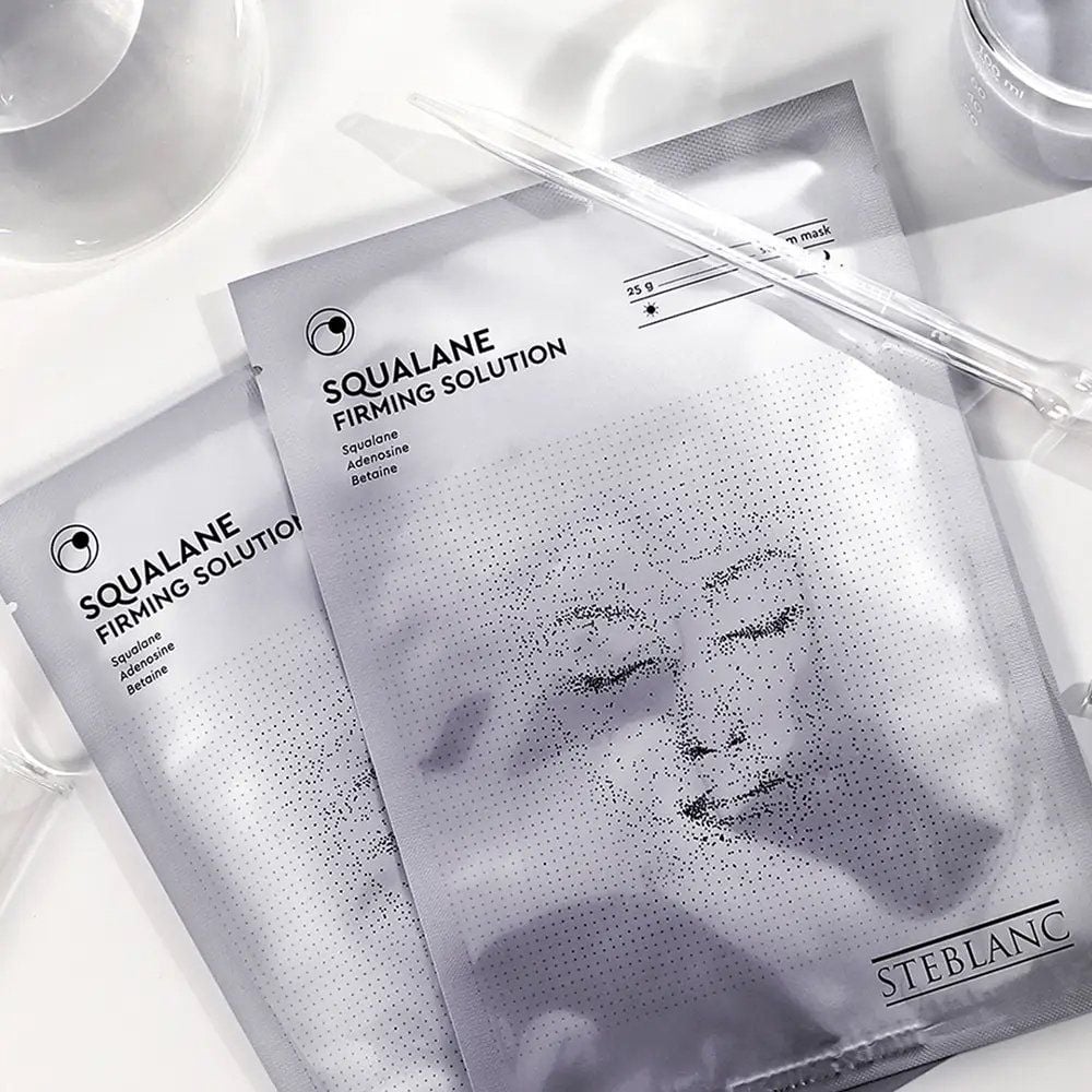 Тканевая маска-сыворотка Steblanc Squalane Firming Solution Укрепляющая со скваланом, 25 г - фото 3
