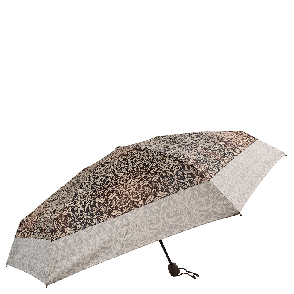 Жіноча складана парасолька повний автомат Airton 90 см коричнева - фото 2