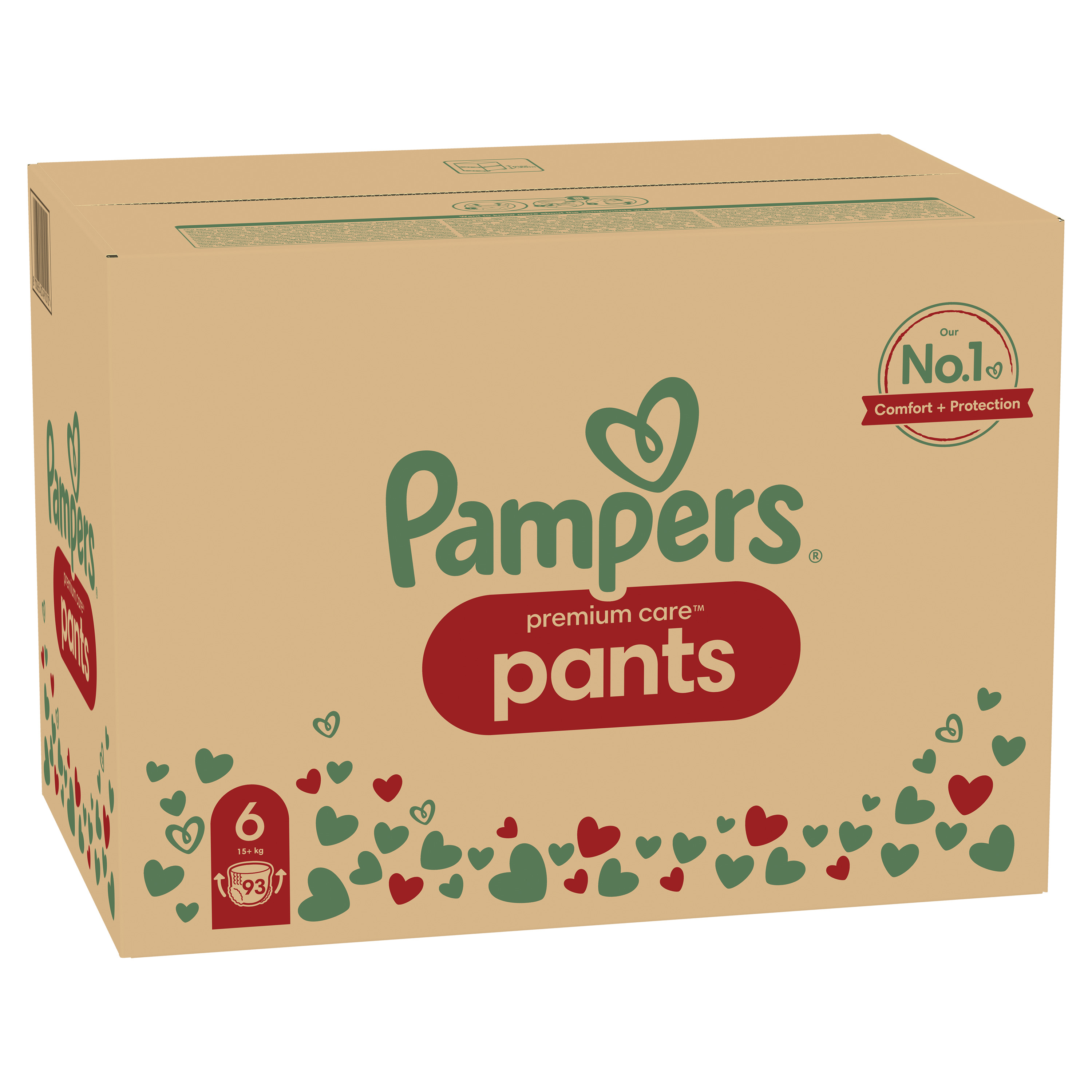 Підгузки-трусики Pampers Premium Care Pants Giant 6 (15+ кг) 93 шт. - фото 3