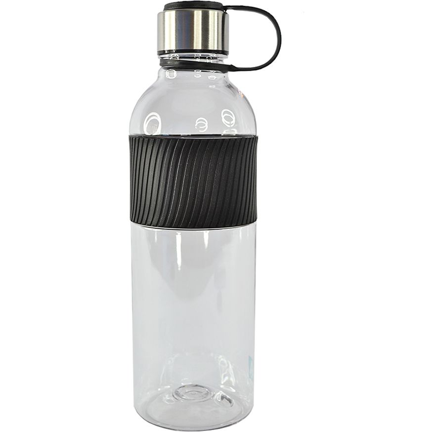 Бутылка для воды Line Art Limpid 850 мл черная (20222LA-01) - фото 2