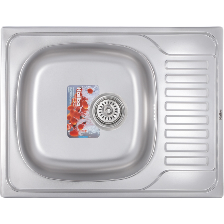 Кухонна мийка Haiba 65x50 см Satin (HB0555) - фото 1