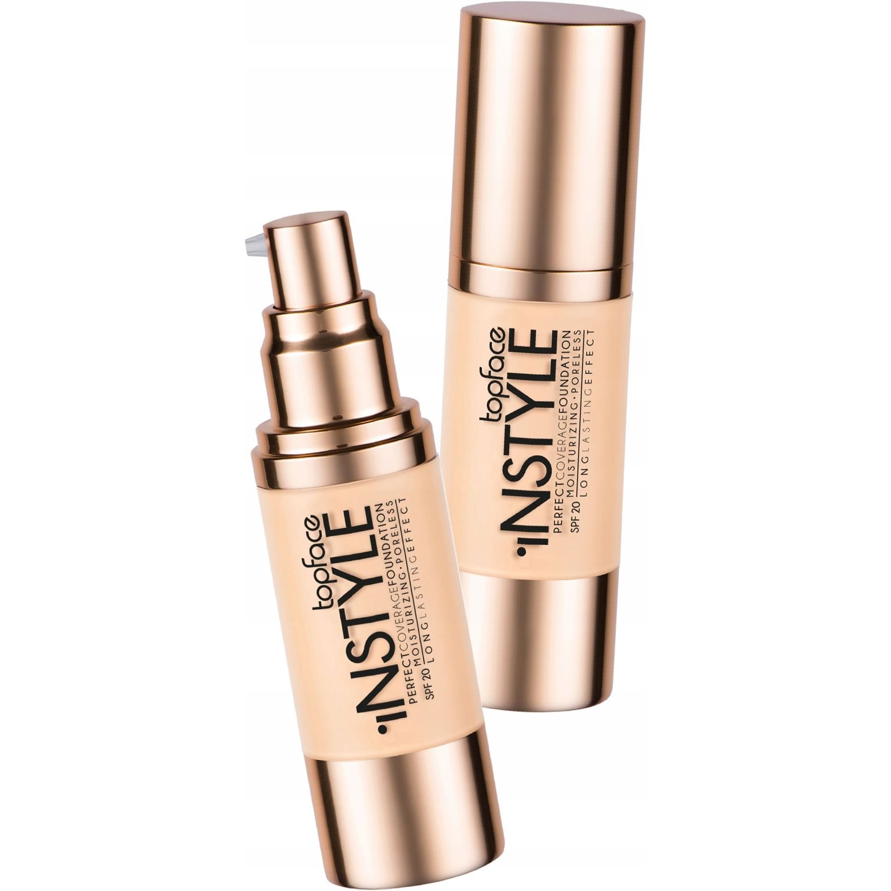 Тональная основа TopFace Instyle Perfect Coverage Foundation PT463 тон 002, 30 мл - фото 1