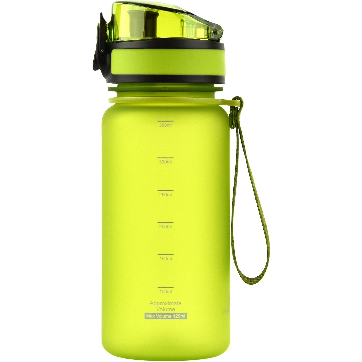 Пляшка для води UZspace Colorful Frosted, 350 мл, салатовий (3034) - фото 2