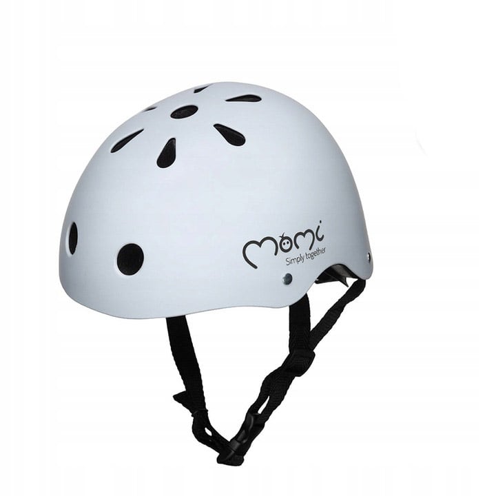 Защитный шлем MoMi Mimi, матовый серый (ROBI00049) - фото 1