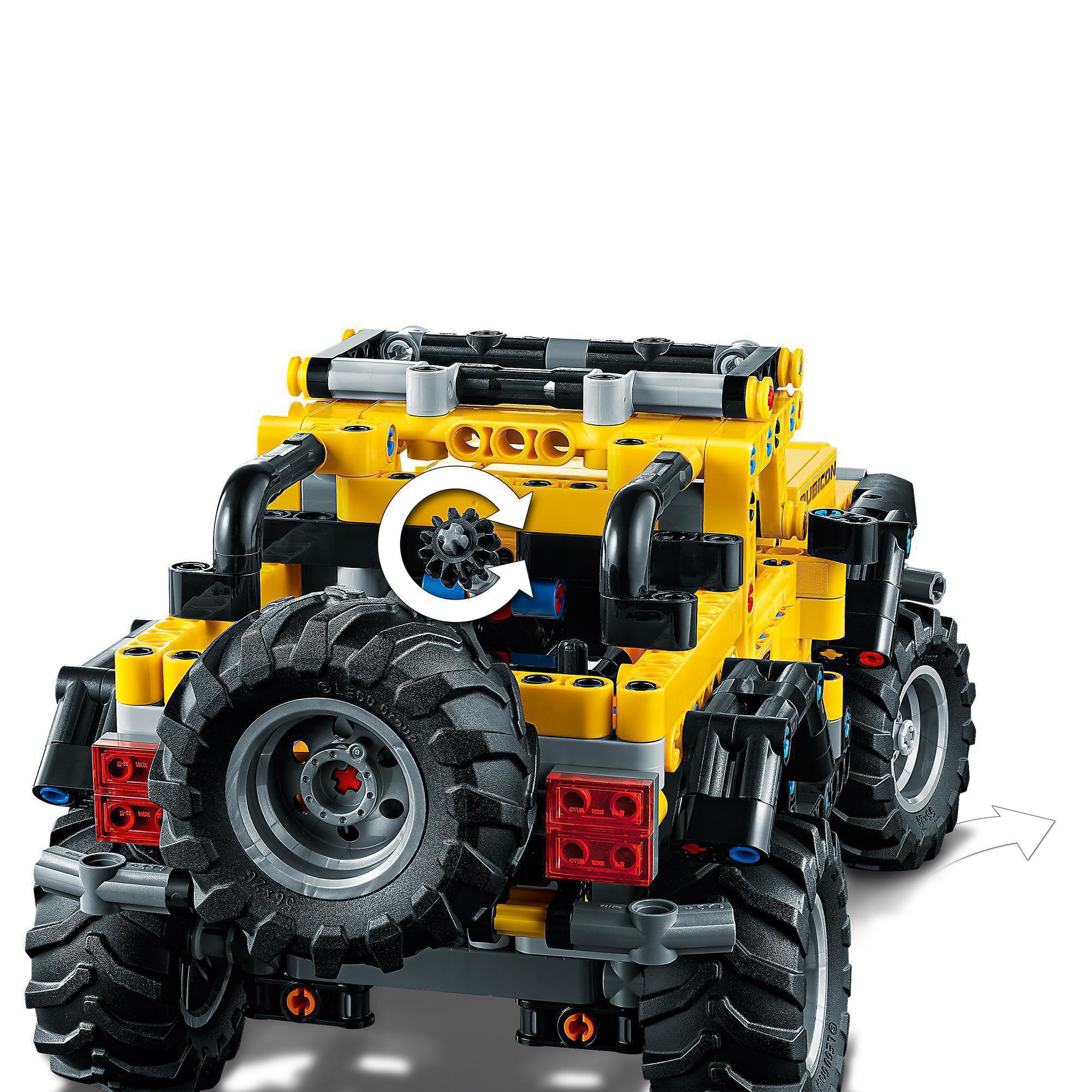 Конструктор LEGO Technic Jeep Wrangler, 665 деталей (42122) - фото 5
