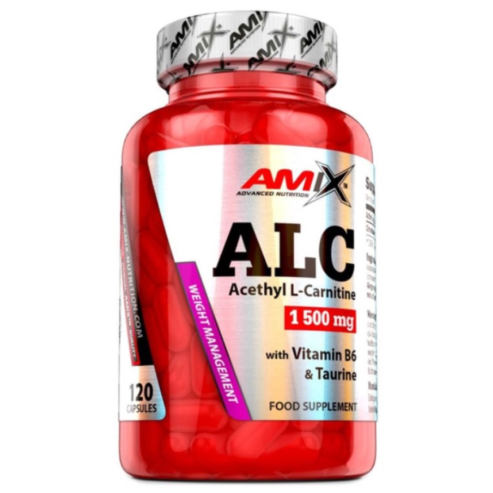 Капсулы Amix ALC with Taurine & Vitamin B6 120 шт. - фото 1