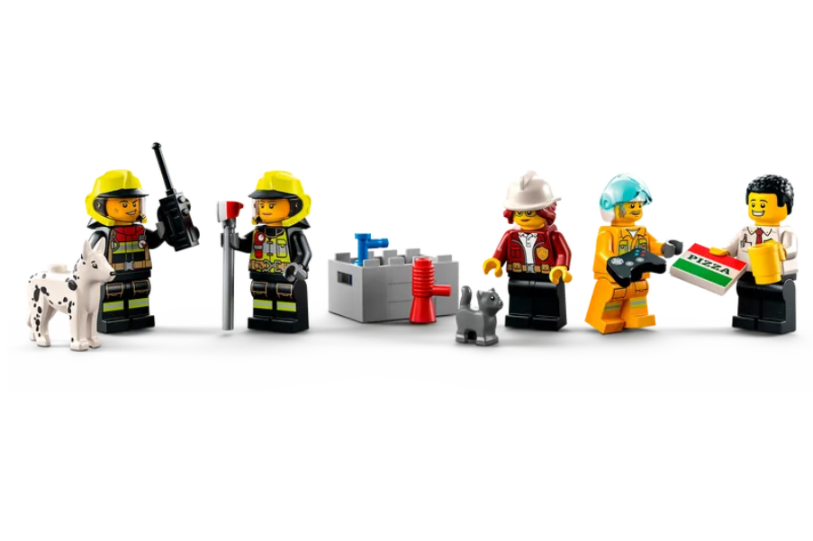 Конструктор LEGO City Пожарная часть, 540 деталей (60320) - фото 9