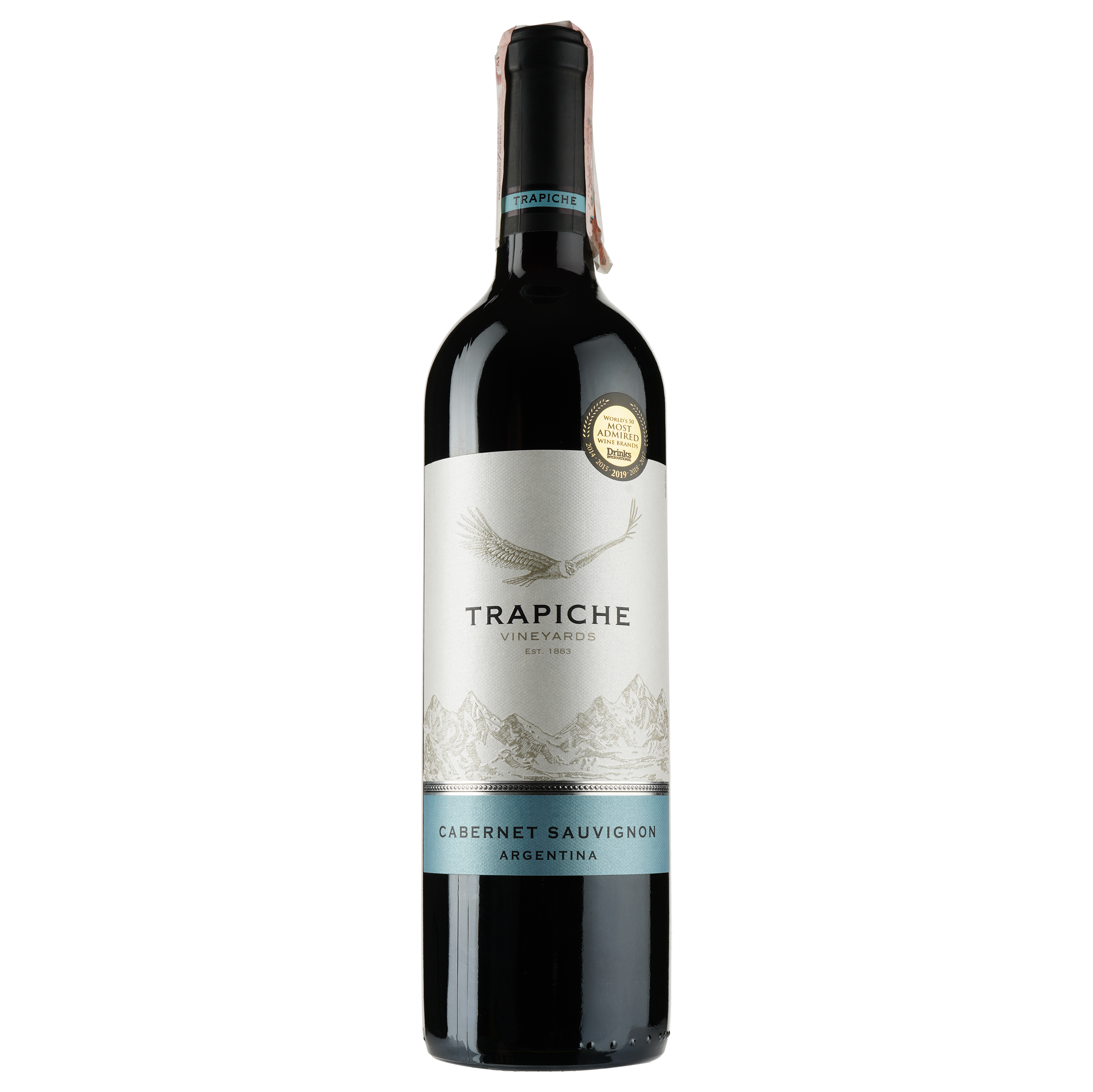Вино Trapiche Vineyards Cabernet Sauvignon, красное, сухое, 13,5%, 0,75 л - фото 1