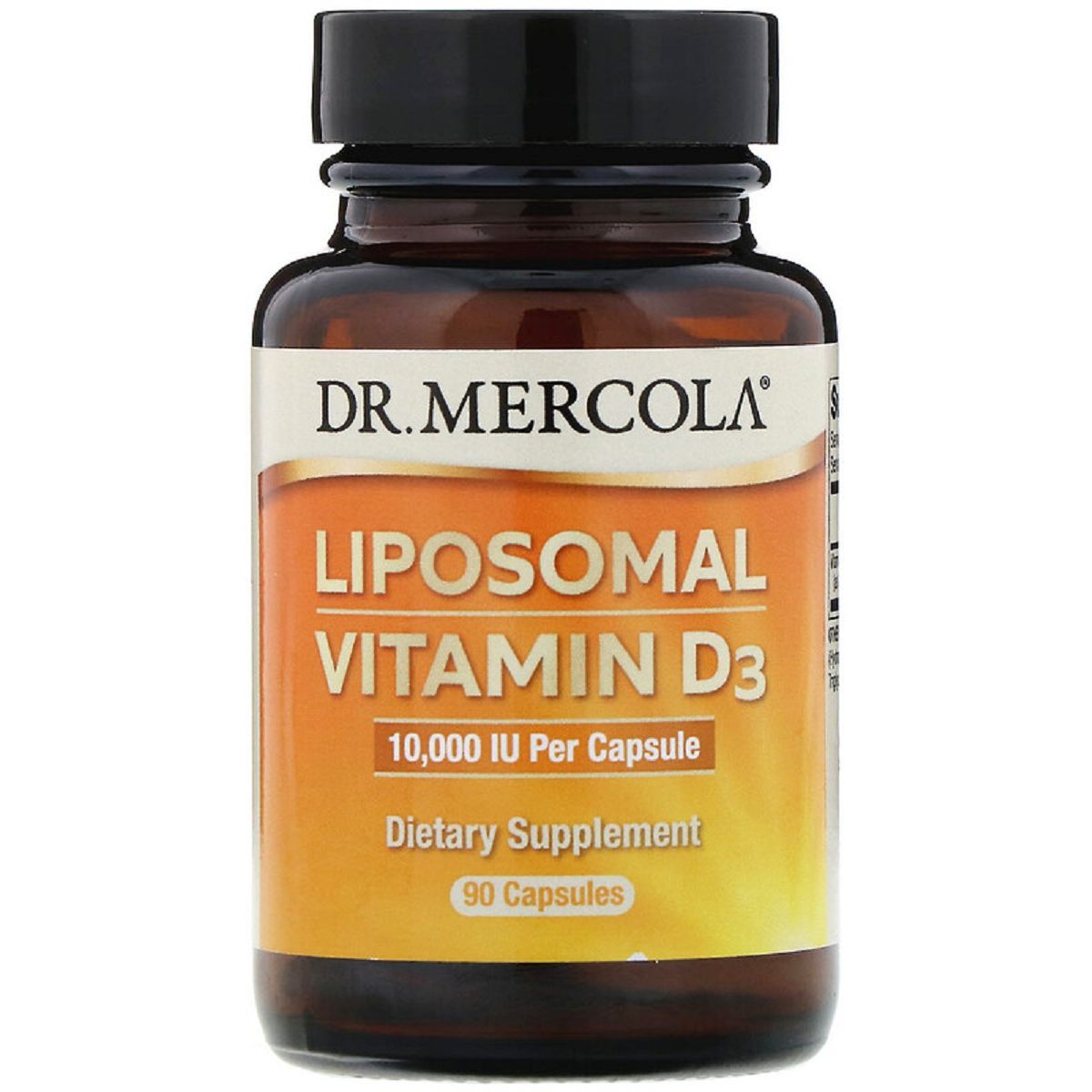 Липосомальный витамин D3 Dr. Mercola Liposomal Vitamin D3 10000 IU 90 капсул - фото 1