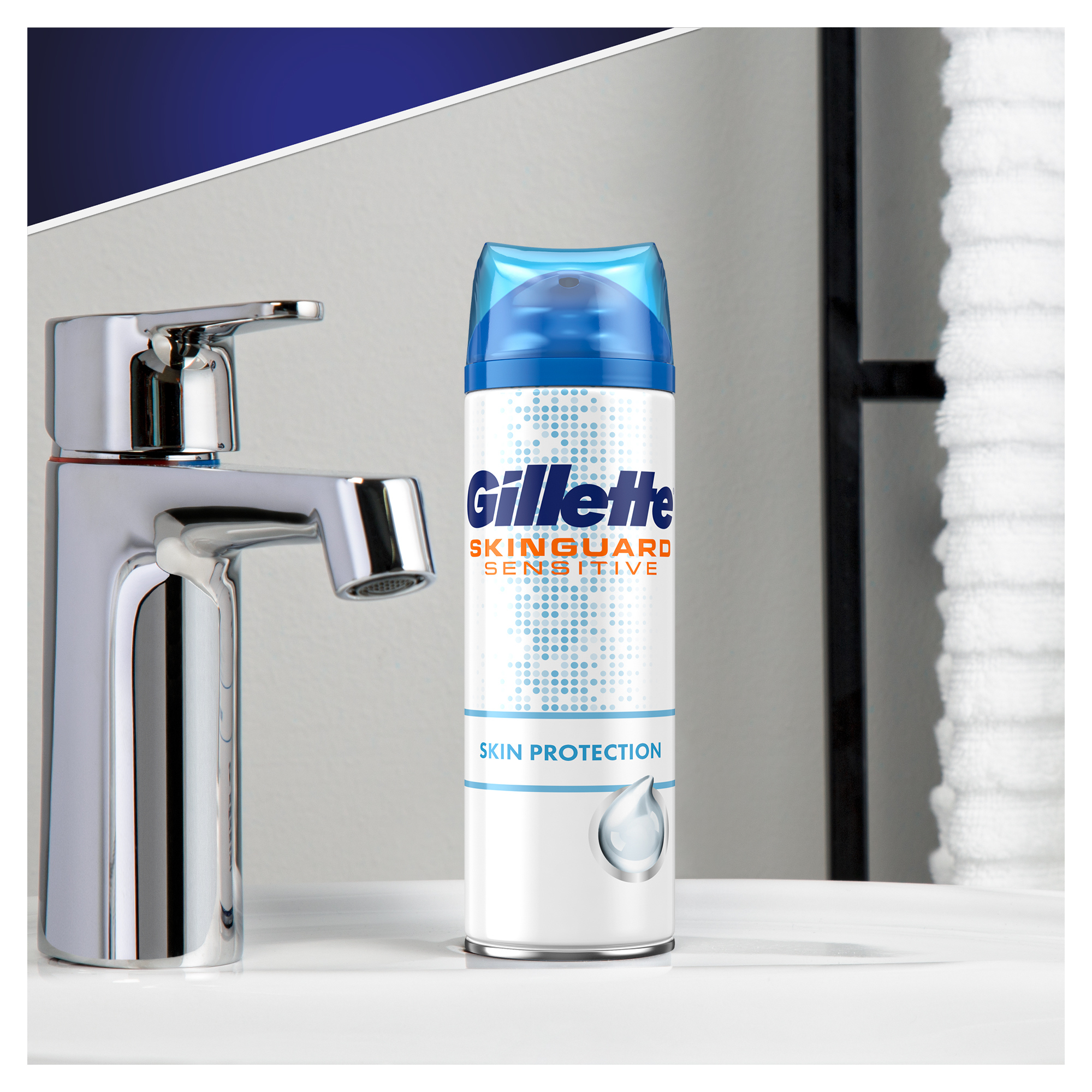 Пена для бритья Gillette Skinguard Sensitive Защита кожи, 250 мл - фото 2