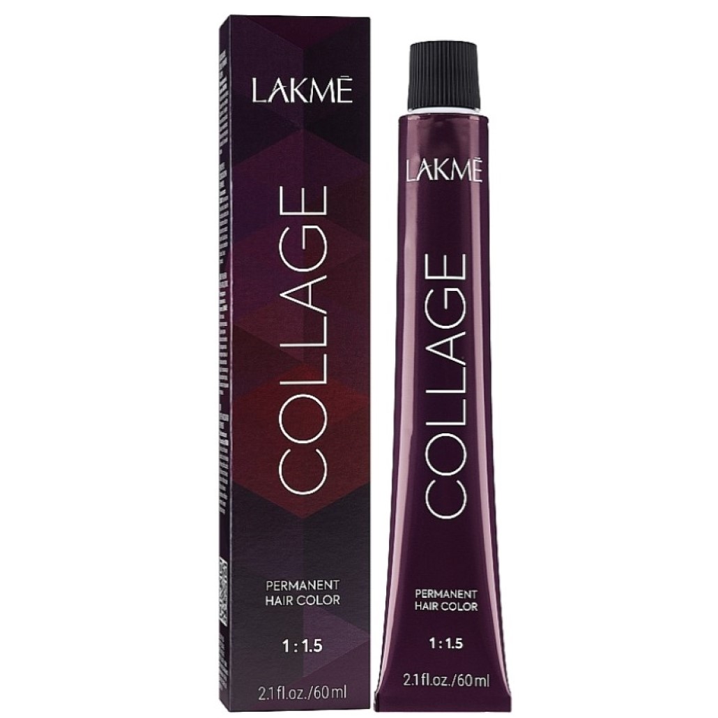 Перманентная краска для волос Lakme Collage Creme Hair Color тон 6/06 60 мл - фото 1