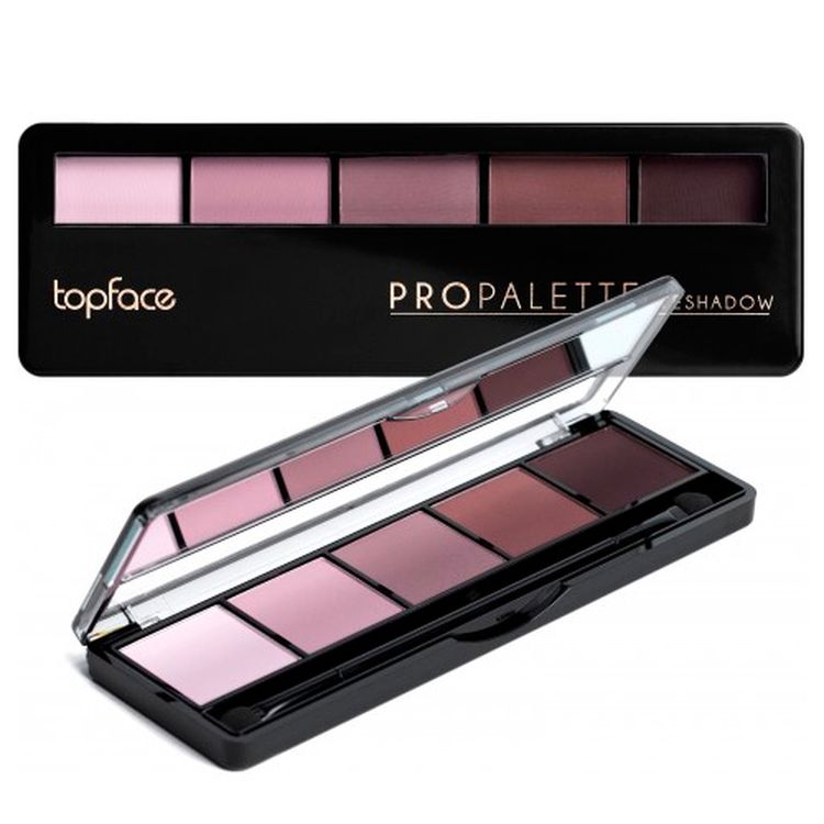 Палетка теней для век TopFace Pro Palette Eyeshadow PT501 тон 017 матовая 9 г - фото 1