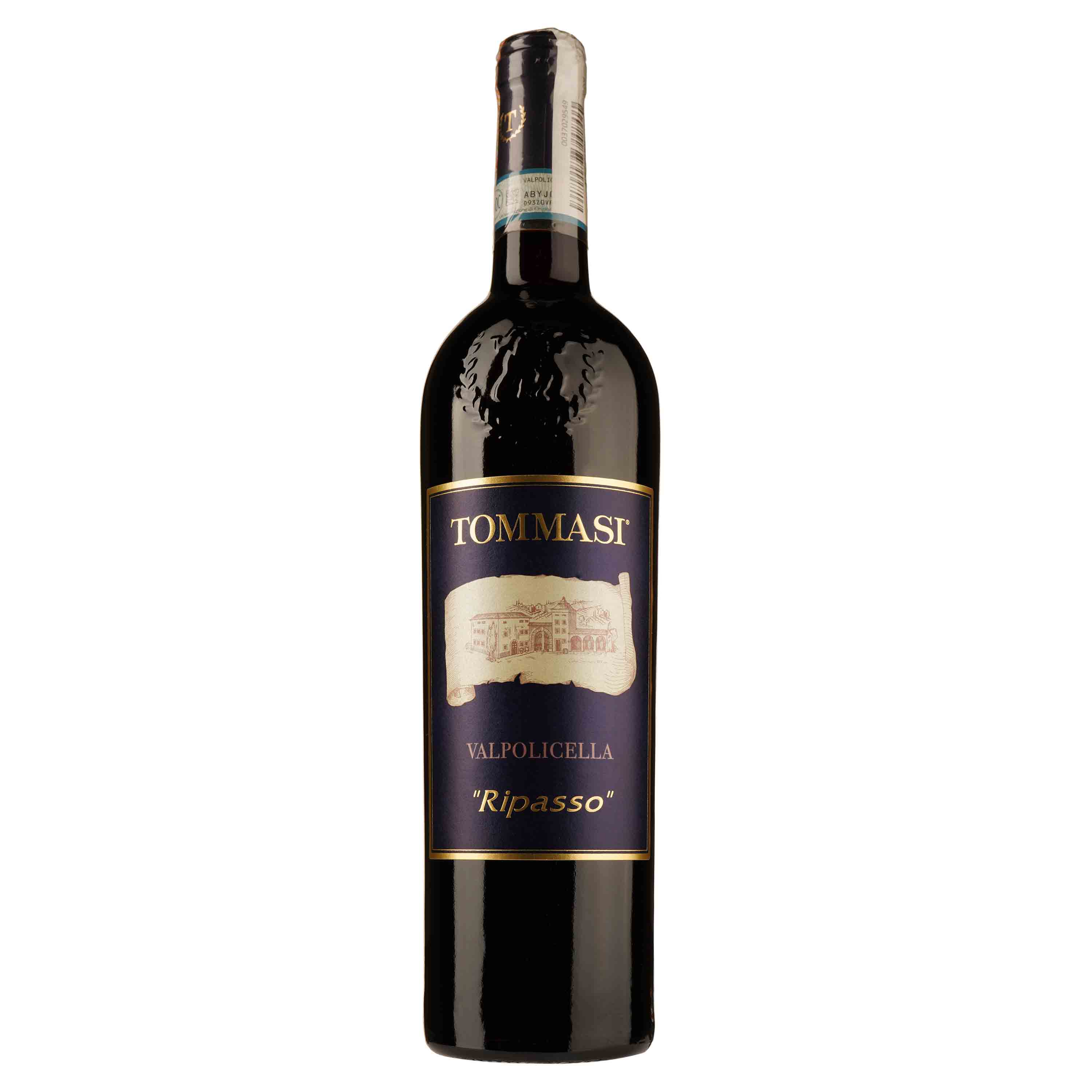 Вино Tommasi Valpolicella Classico Ripasso, красное, сухое, 0,75 л - фото 1