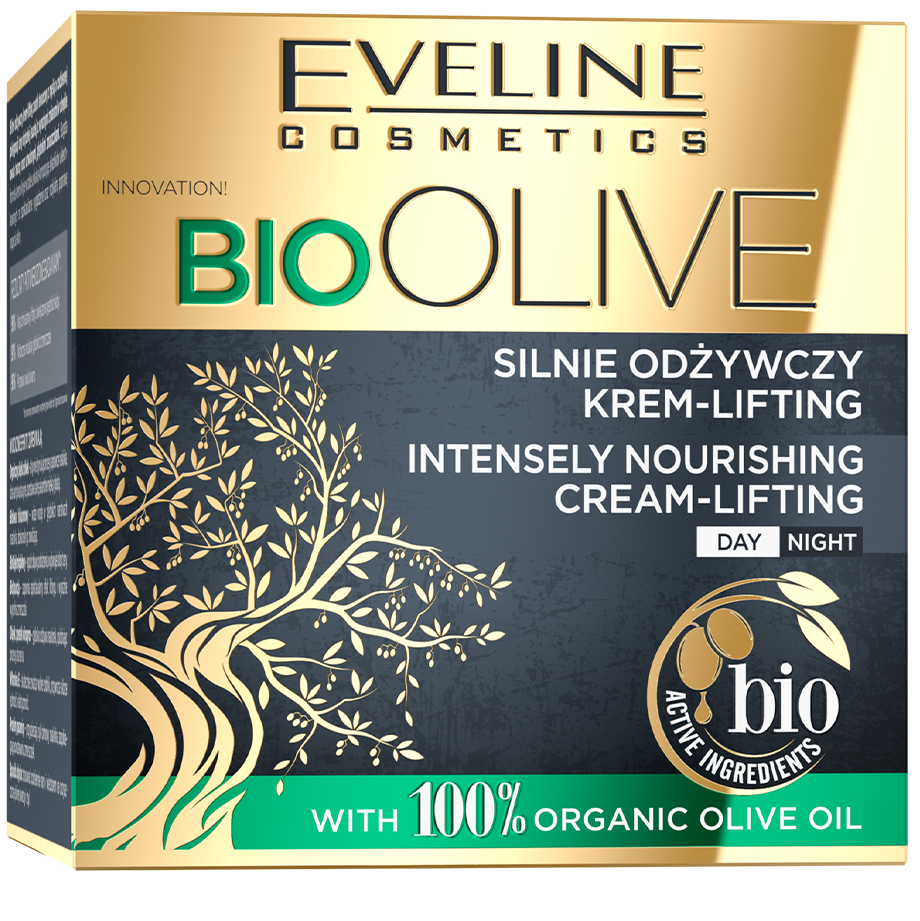 Интенсивно питательный крем-лифтинг Eveline Bio Olive, 50 мл - фото 3