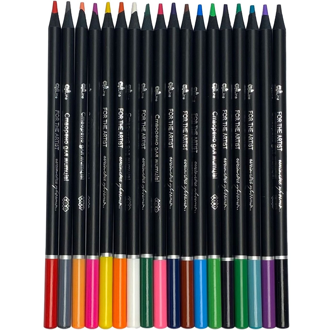 Олівці кольорові ZiBi Art Line 18 шт. (ZB.2433) - фото 2