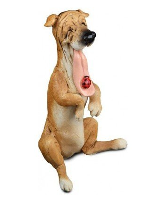Декоративная фигурка Lefard Собака Улыбака, 11 см (450-583) - фото 1