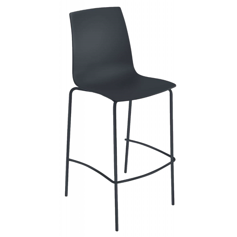Барний стілець Papatya X-Treme BSL, темно-сірий (4823044305834) - фото 1