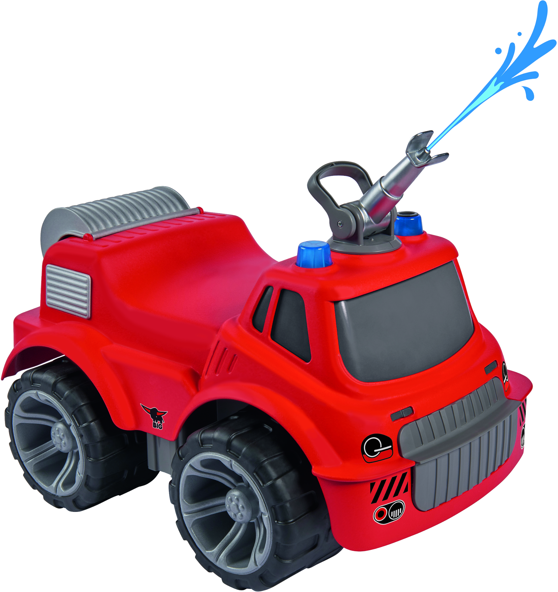 Толокар Big Пожежна машина з водним ефектом, червоний (55815) - фото 5