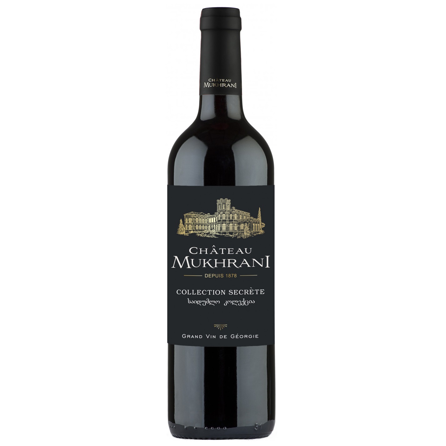 Вино Chateau Mukhrani Collection Secrеte, красное, сухое, 12,5%, 0,75 л (713954) - фото 1