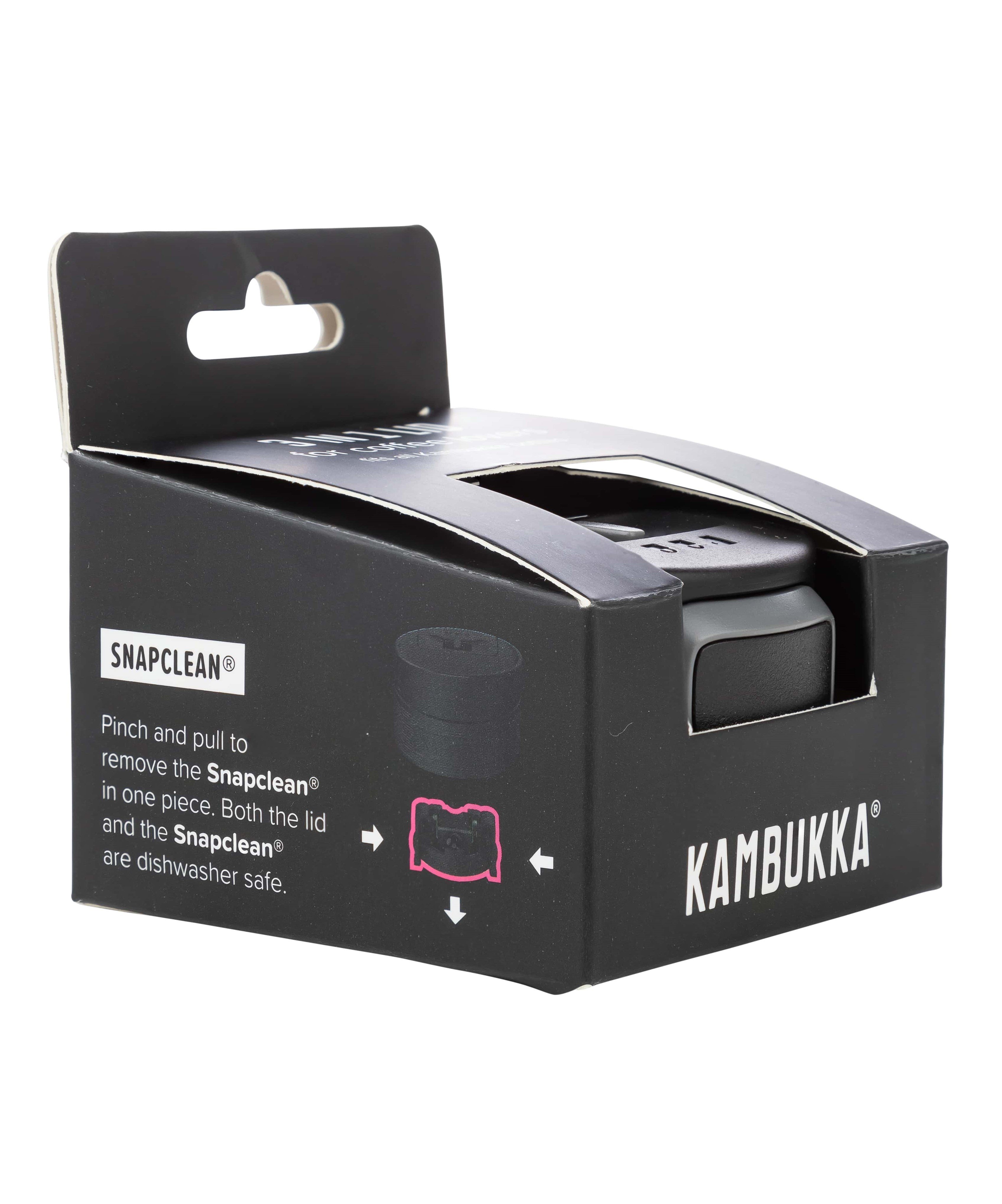 Крышка Kambukka 3в1 Etna, с технологией Snapclean®, черный (L01010) - фото 3