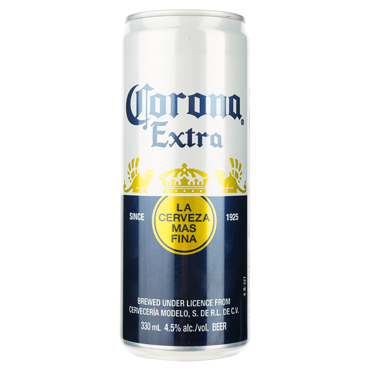 Пиво Corona Extra світле слім 4.5% 0.33 л з/б - фото 1