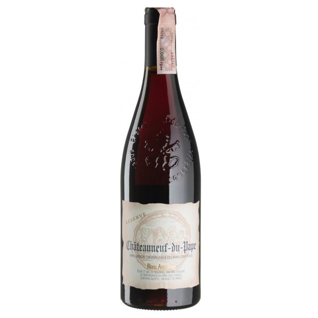 Вино Brotte Chateauneuf-du-Pape Pere Anselme Reserve, 14%, 0,75 л - фото 1