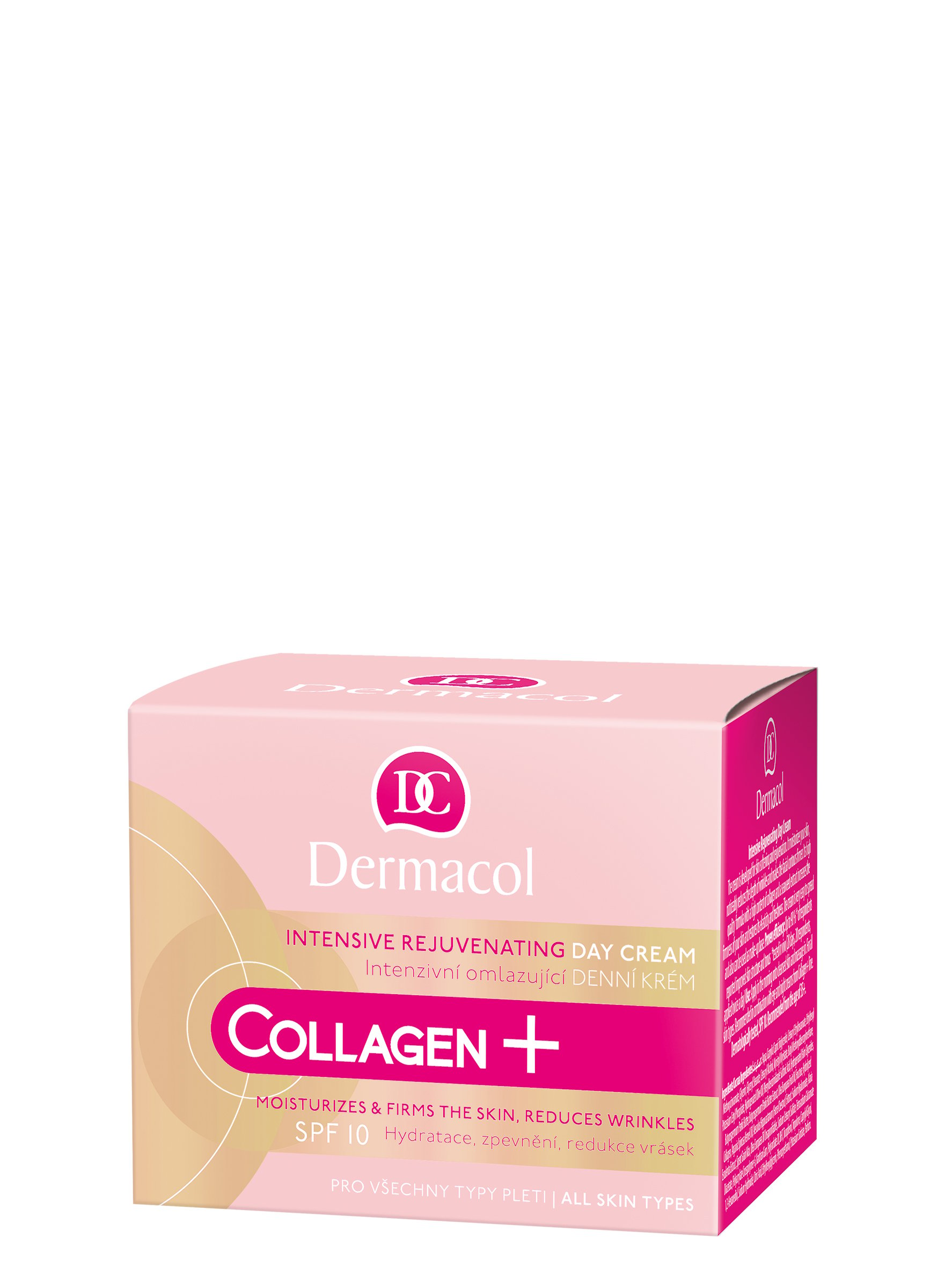 Крем дневной омолаживающий Dermacol Collagen Plus SPF 10, 50 мл - фото 1