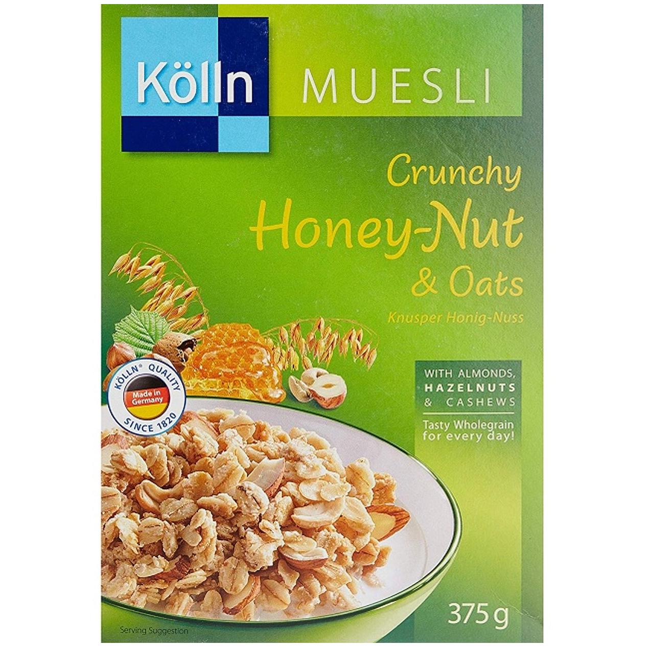 Мюсли Kolln кранчи с медом и орехами 375 г (696974) - фото 1