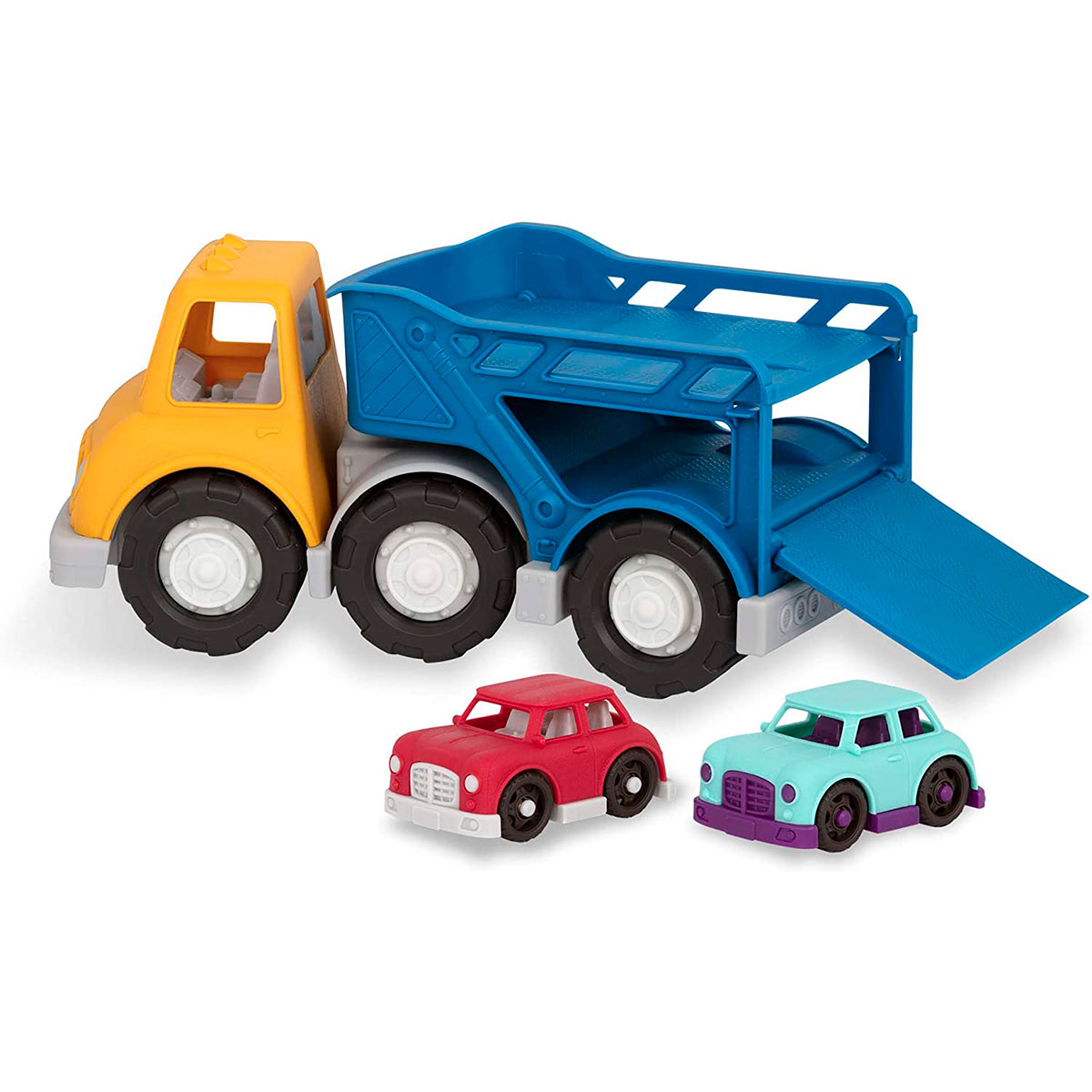 Игровой набор Battat Автовоз с машинками синий (VE1020Z) - фото 3