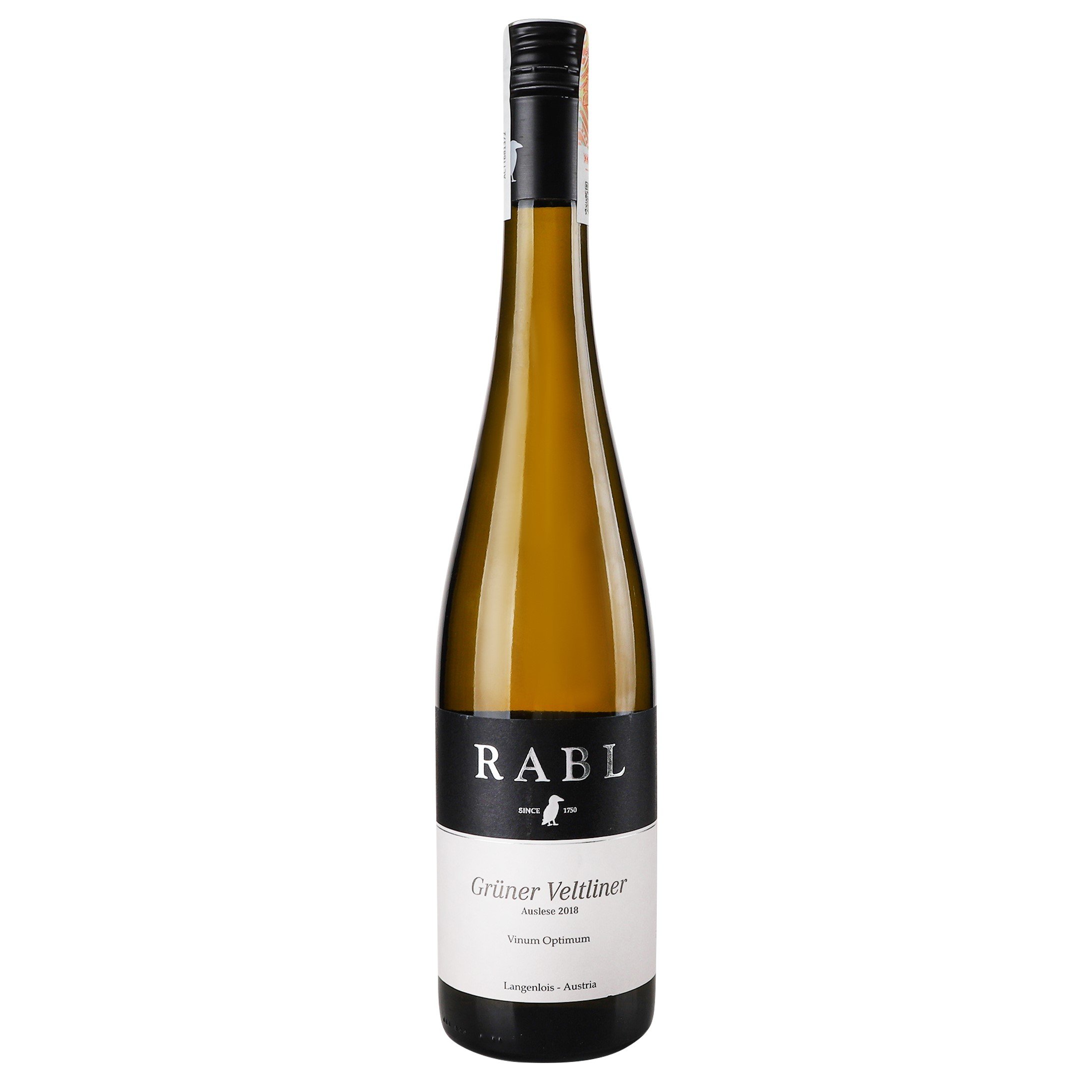 Вино Rabl Gruner Veltliner Auslese, біле, напівсолодке, 10,5%, 0,75 л (762844) - фото 1