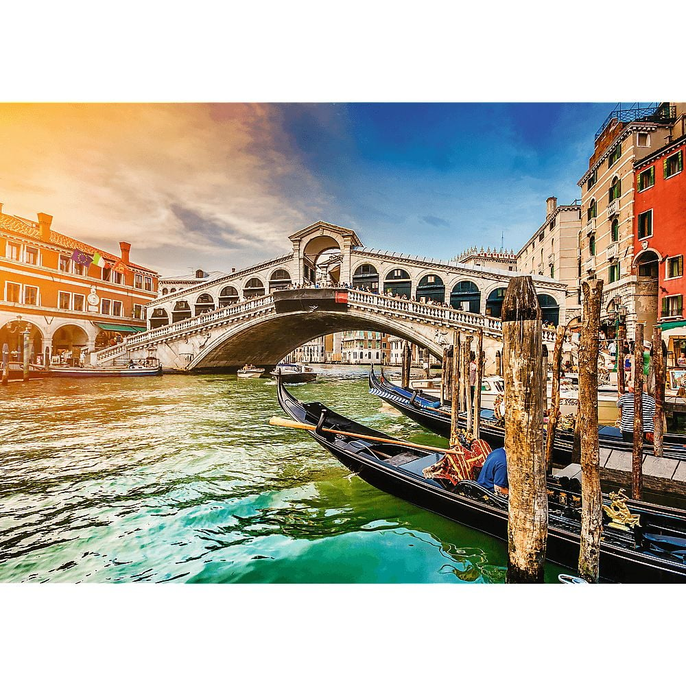 Пазли Trefl Безмежна колекція: Міст Ріальто Венеція Італія 1000 елементів - фото 2