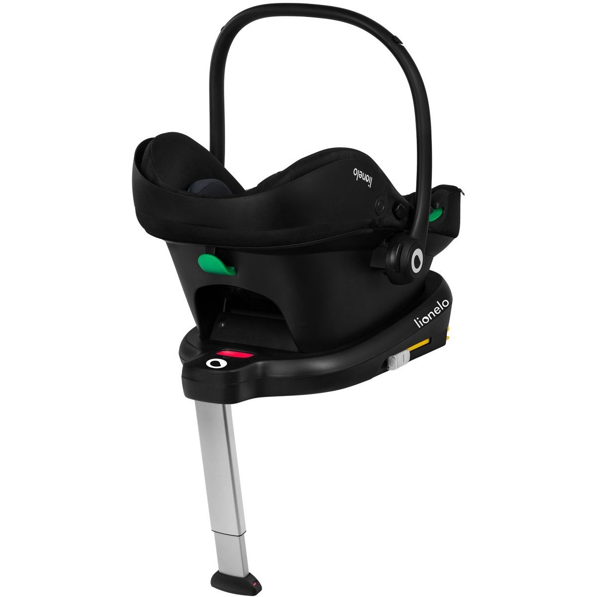 База Isofix для автокресла Lionelo Astrid i-Size Вase Black, черная (LO-ASTRID I-SIZE BASE BLACK) - фото 3