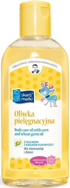 Photos - Baby Hygiene Масло Skarb Matki для догляду за немовлятами та дітьми, з маслом кукурудзя