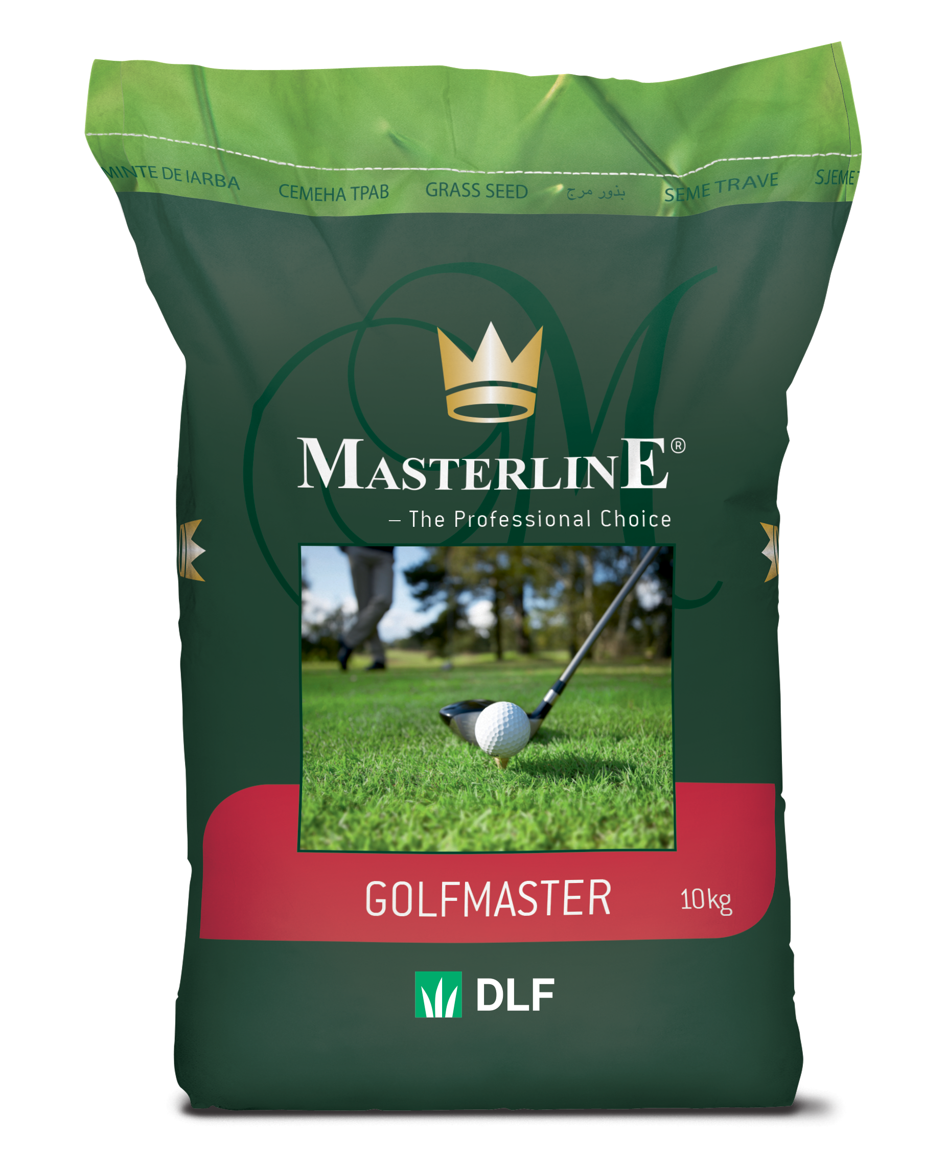 Семена газонной травы DLF Golfmaster для спортивных объектов 10 кг - фото 1