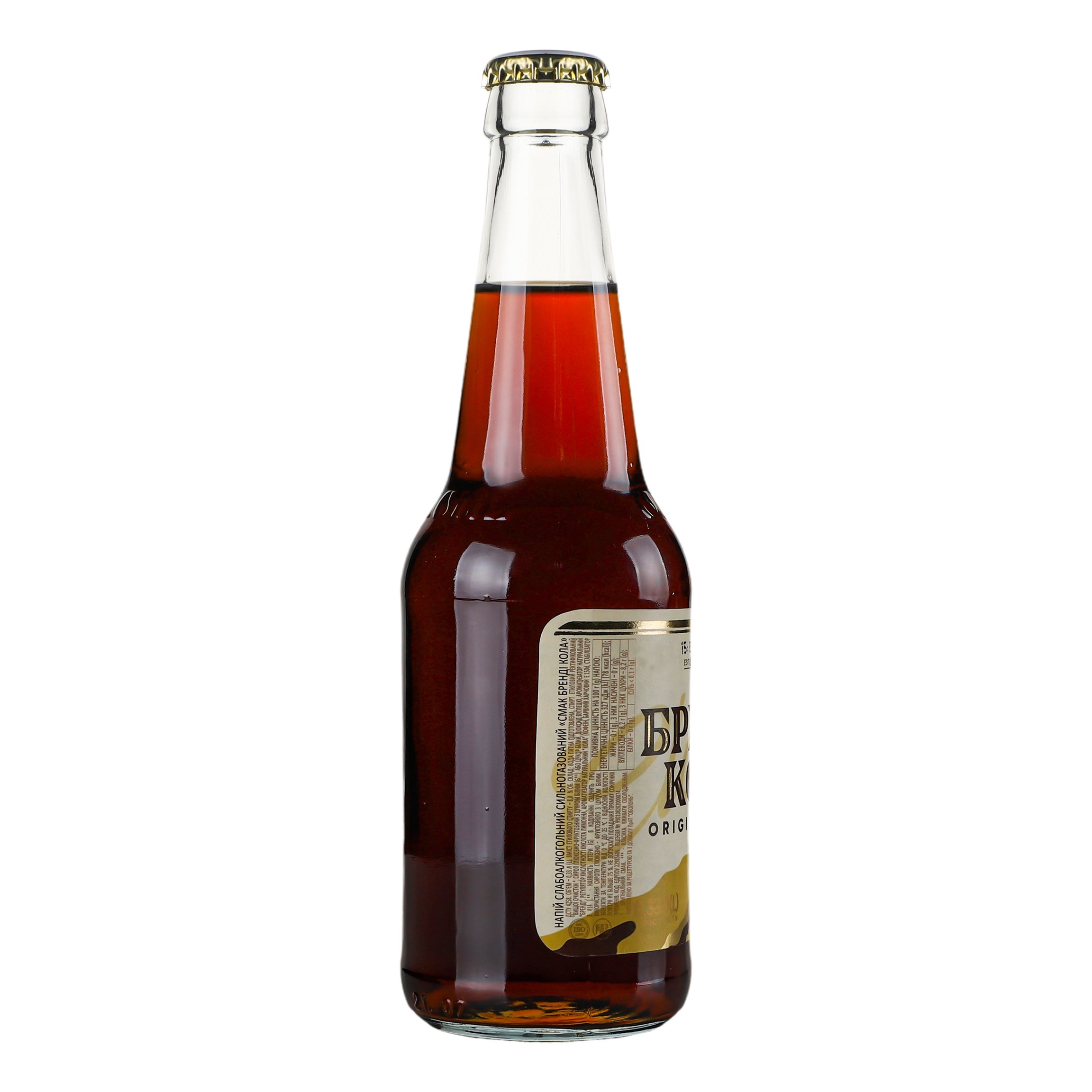 Напиток слабоалкогольный Оболонь Бренди Кола, 8%, 0,33 л (695) - фото 3