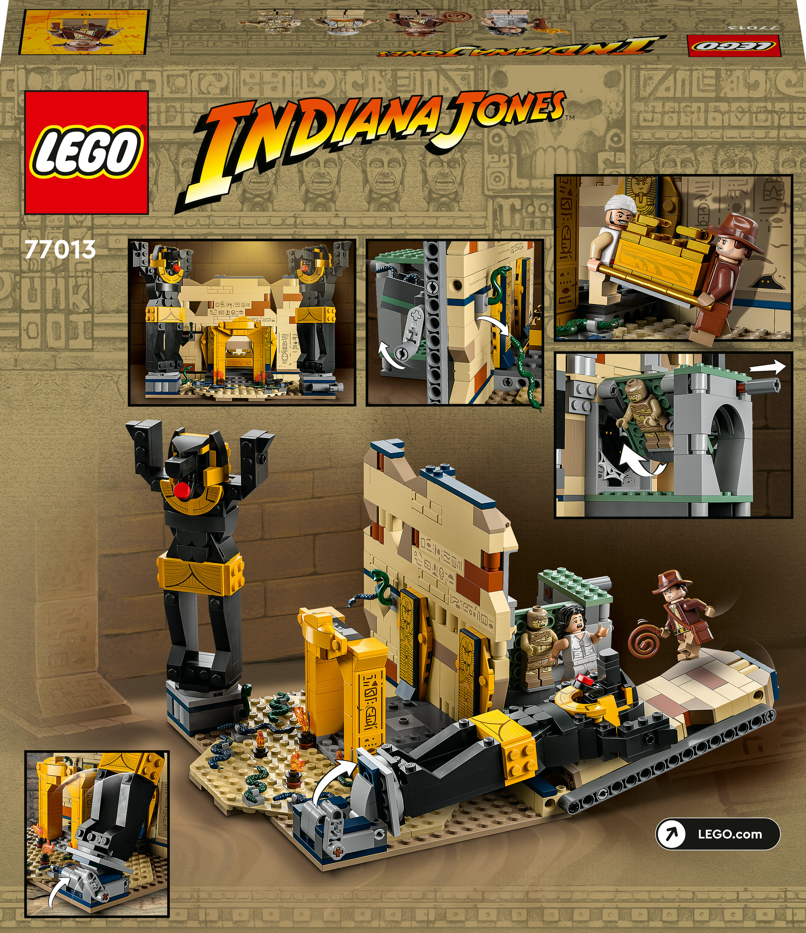 Конструктор LEGO Indiana Jones Втеча із загубленої гробниці, 600 деталей (77013) - фото 9