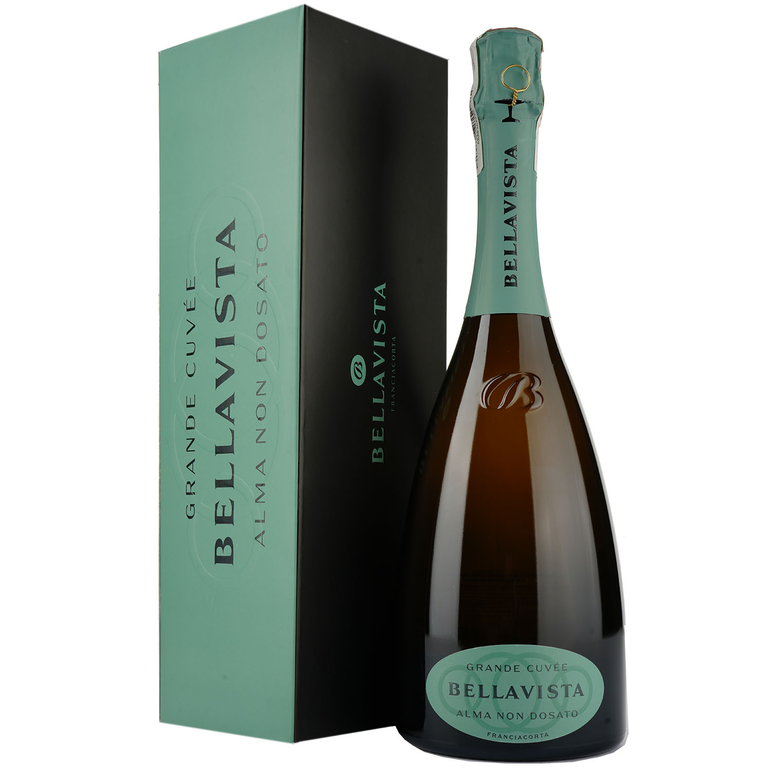 Игристое вино Bellavista Alma Gran Cuvee Franciacorta Dosaggio Zero, белое, брют, 12,5%, 0,75 л - фото 1