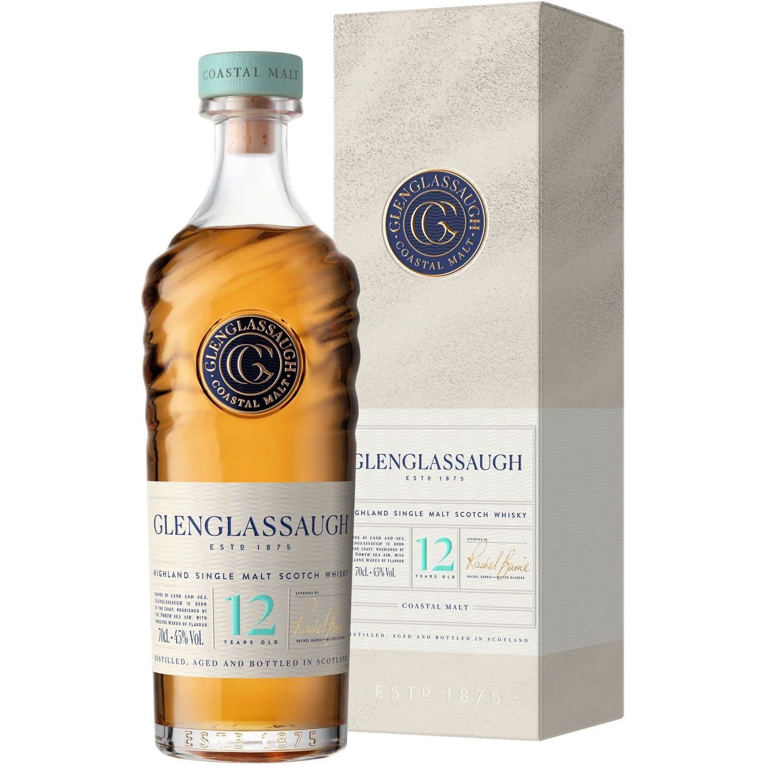 Виски Glenglassaugh 12 yo Single Malt Scotch Whisky 45% 0.7 л, в подарочной упаковке - фото 1