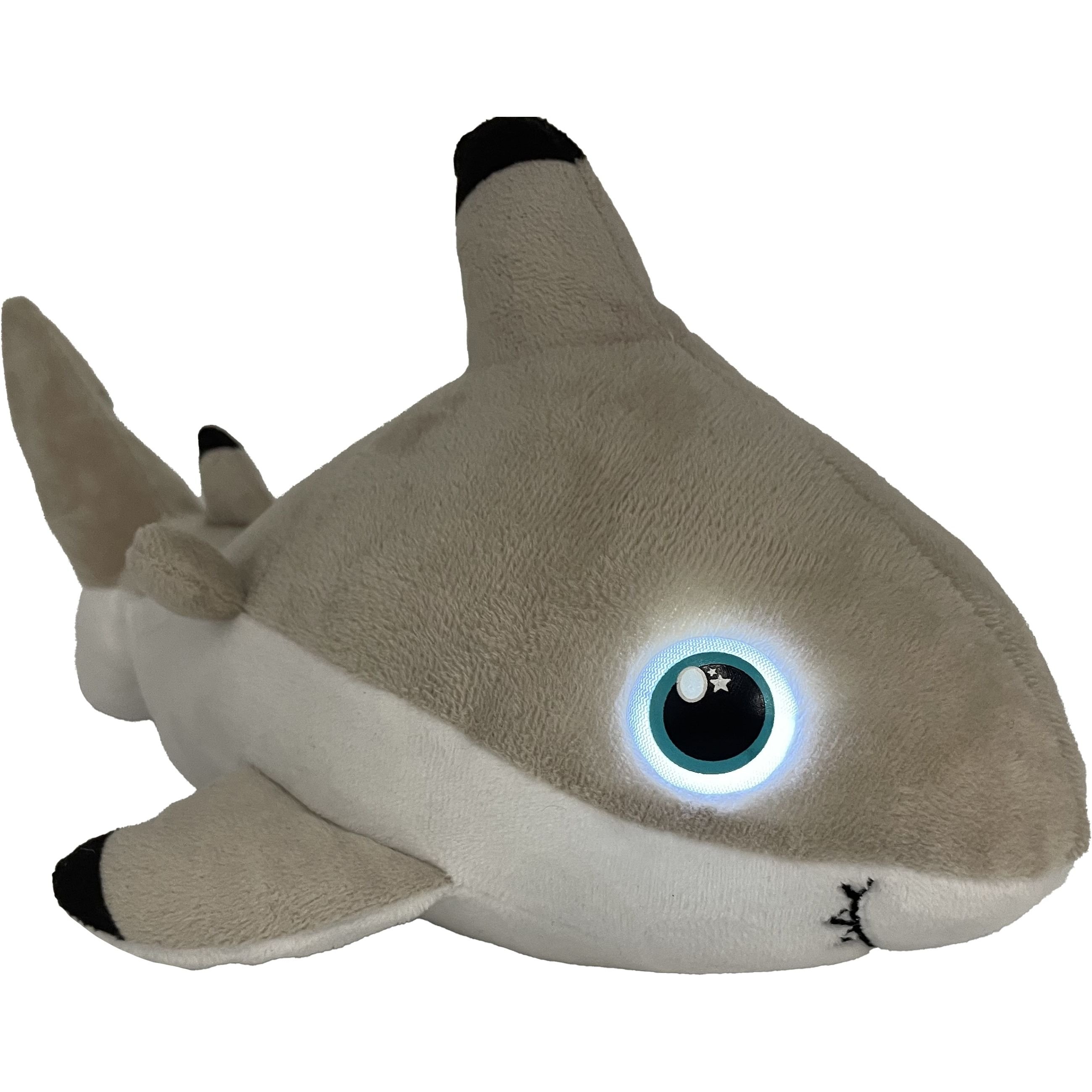 М'яка іграшка Night Buddies Акула, 38 см (1006-5024) - фото 4