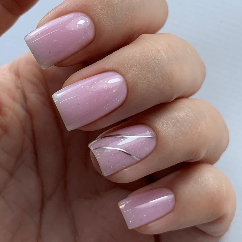 Моделюючий гель PNB Builder Gel Ice Rose 50 мл - фото 3