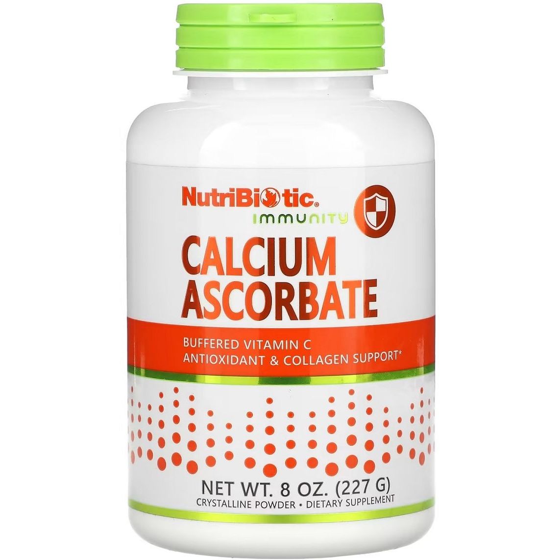 Аскорбат кальция NutriBiotic Immunity Calcium Ascorbate 227 г - фото 1