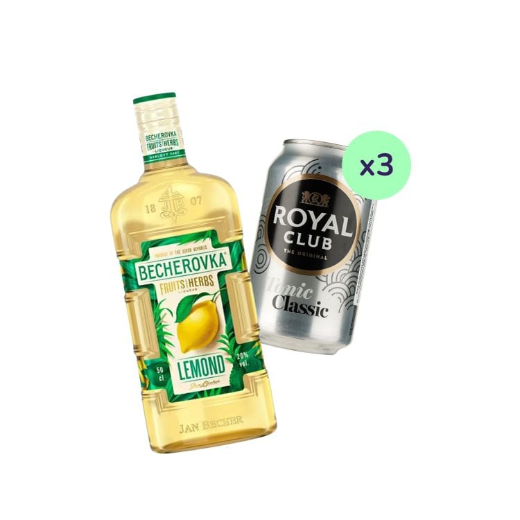 Коктейль Lemonіс (набор ингредиентов) х10 на основе Becherovka Lemond - фото 2