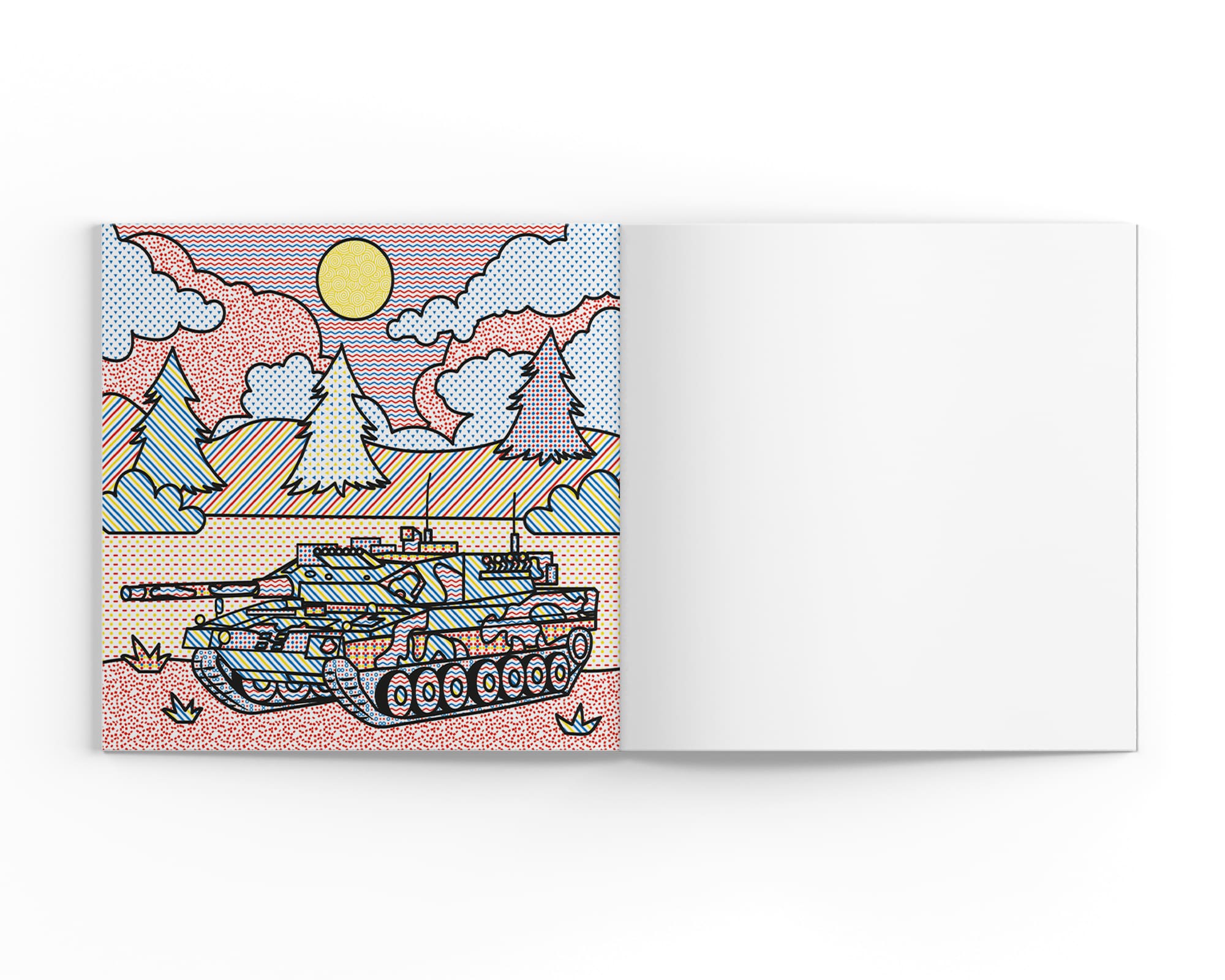 Водная раскраска Кристал Бук Военная техника, с секретом, 8 страниц (F00030263) - фото 5