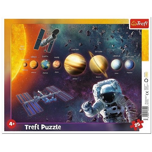 Пазлы Trefl Солнечная система 25 элементов - фото 1