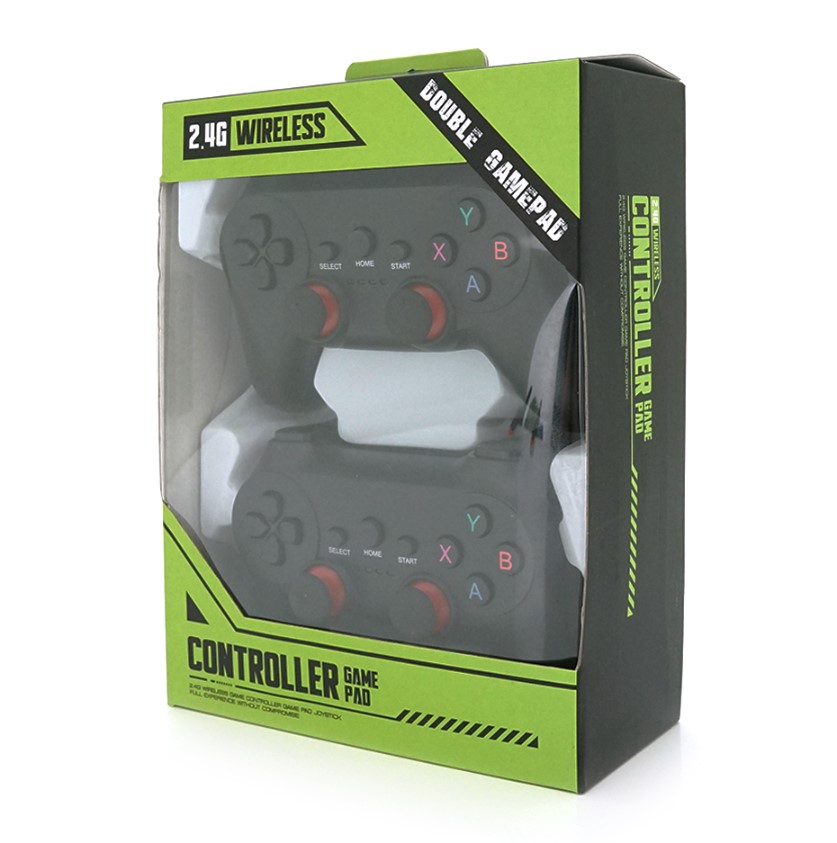 Геймпад джойстик Doubleshock CM19 Two Gamepad 2.4G Wireless for PC/X360/P3/Android/TVBox - фото 6