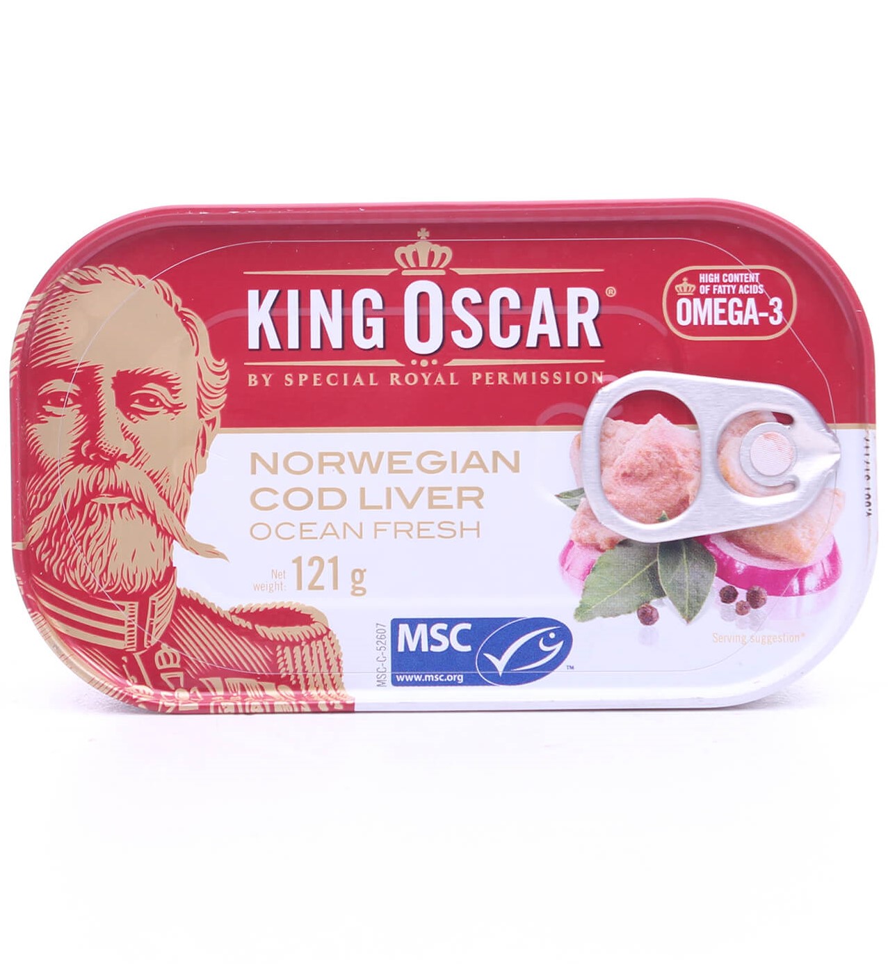 Печень трески King Oscar 121 г (573900) - фото 1
